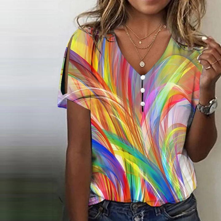 Catarina | Blusa Degradê Colorida