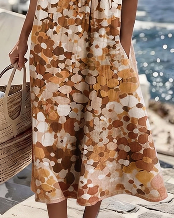 Daniela | Vestido Estampado Folgado