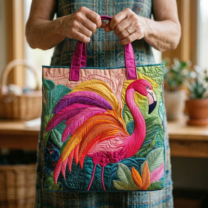 Saco Matelassado - Flamingo Arco-Íris