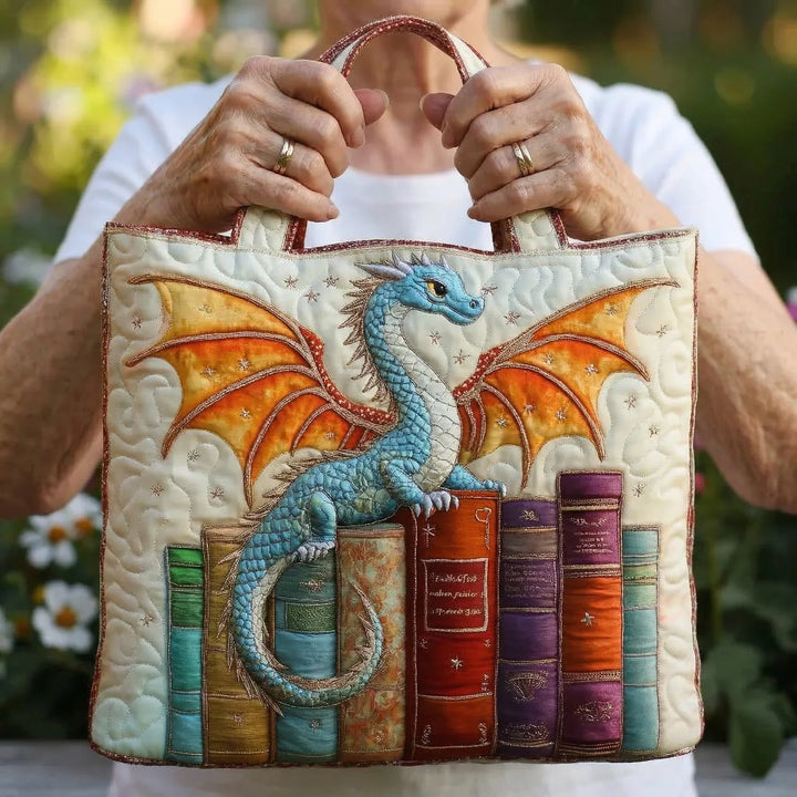 Saco acolchoado - Dragão Esmeralda Guardião dos Livros