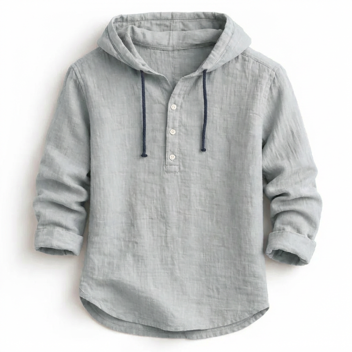 Daniel - Camisola de Linho com Gorro
