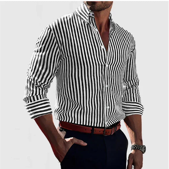 Camisa Confidence listrada