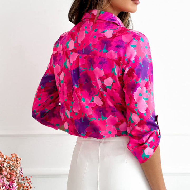 Benedita | Blusa casual com estampa floral