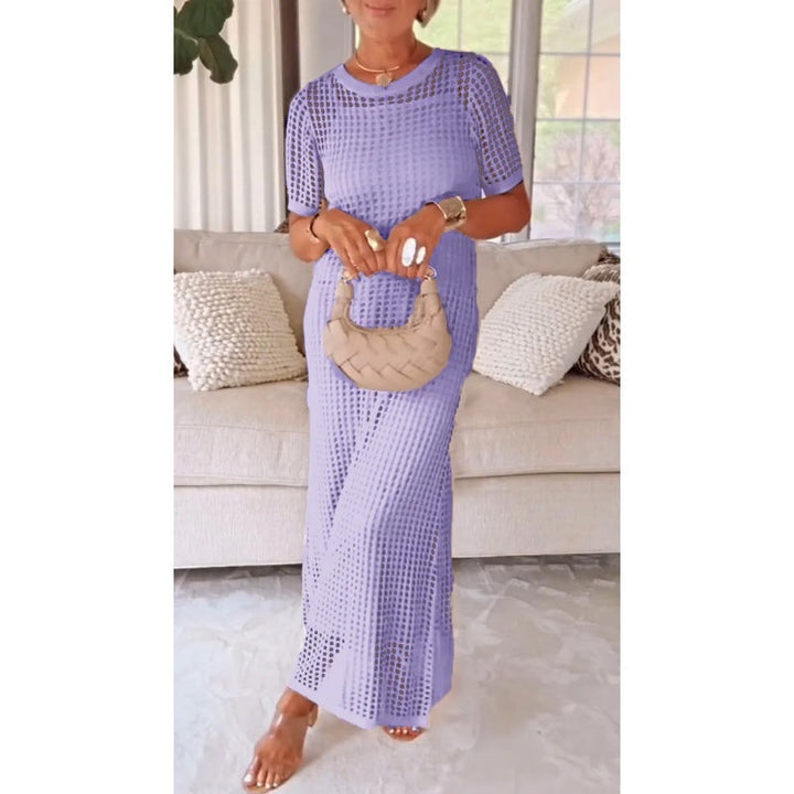 Mónica | Vestido Maxi Longo com Recortes e Vestido Interior
