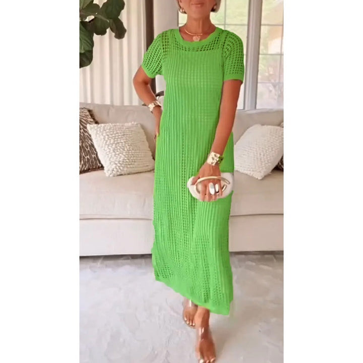 Mónica | Vestido Maxi Longo com Recortes e Vestido Interior