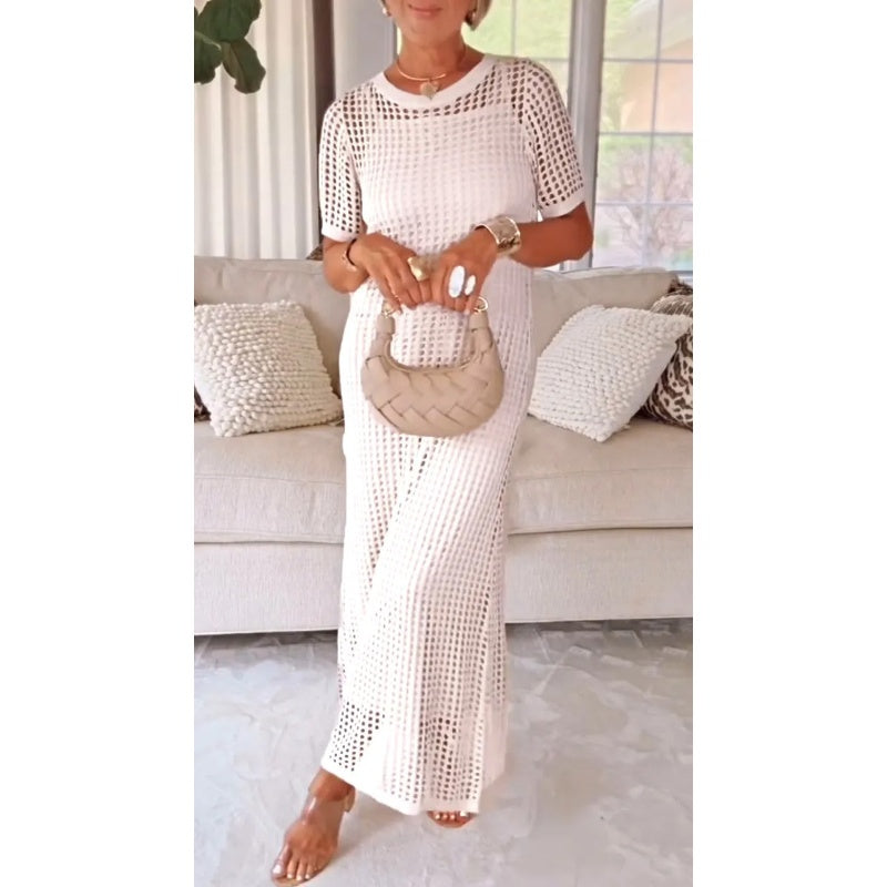 Mónica | Vestido Maxi Longo com Recortes e Vestido Interior