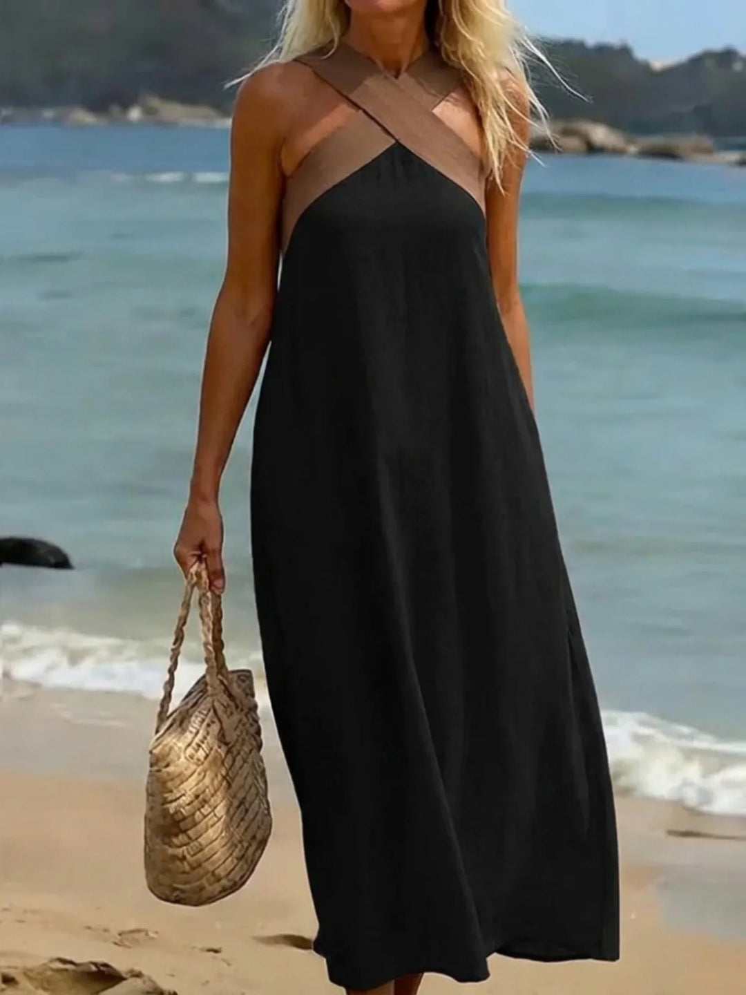 DELFINA | Vestido de corte cruzado