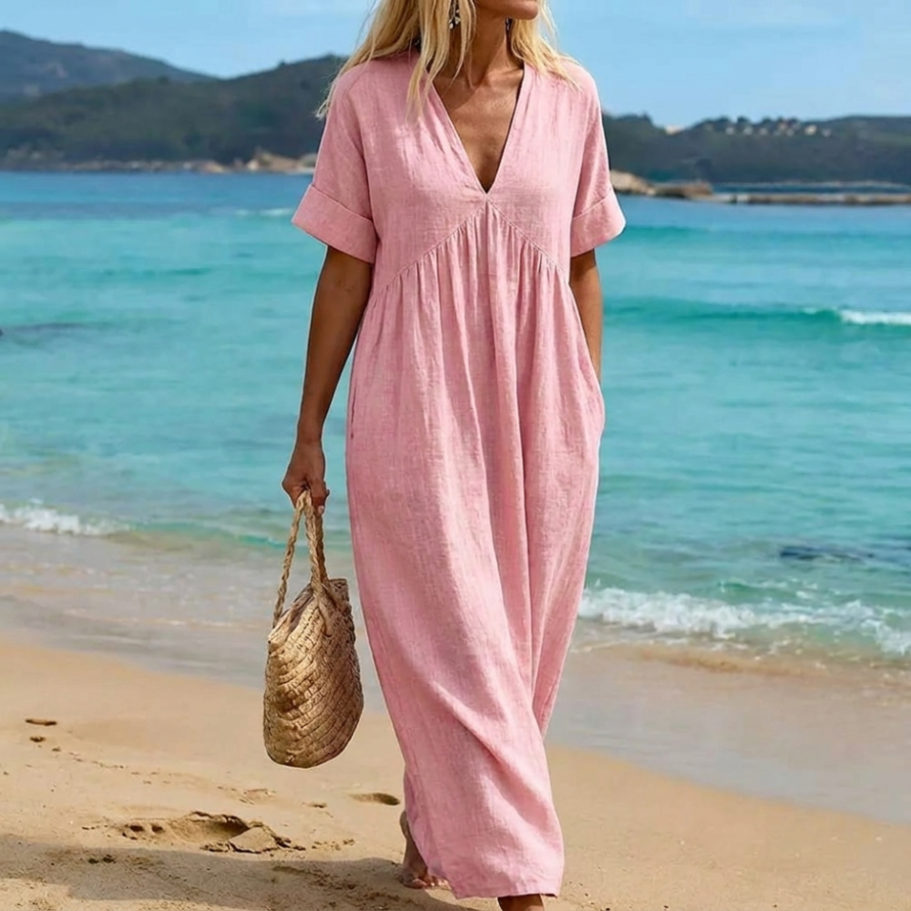 Patrícia | Vestido longo casual