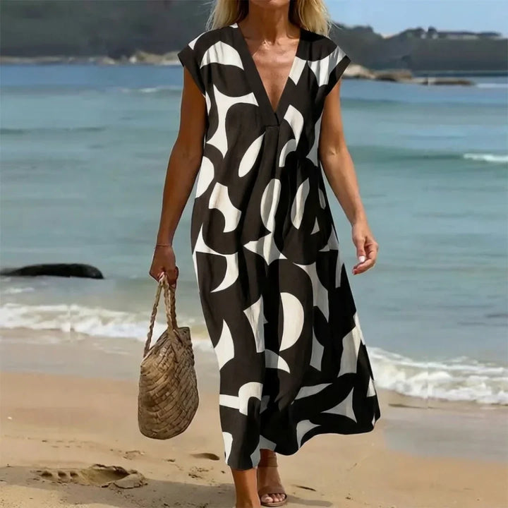 Valeria | Vestido com detalhes recortados
